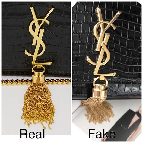 ysl original vs fake|how to authenticate ysl bag.